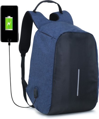 NorthZone Anti Theft Backpack 15.6 Inch Laptop Bag with USB Charging Port For Men Women 30 L Laptop Backpack(Blue)