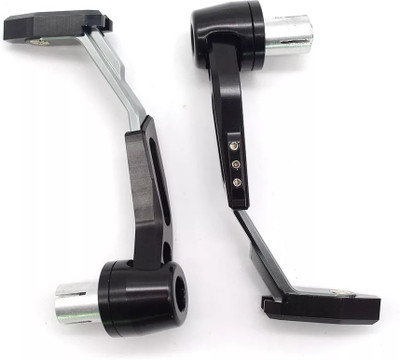 HI-TECH ACCESSORIES CNC METAL BRAKE CLUTCH LEVER PROTECTOR HAND GUARD HANDLE Bike Crash Guard(Universal For Bike)