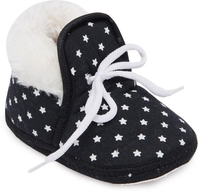 CHiU Booties(Toe to Heel Length - 12 cm, Black)