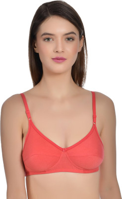 Aimly Women T-Shirt Non Padded Bra(Pink)