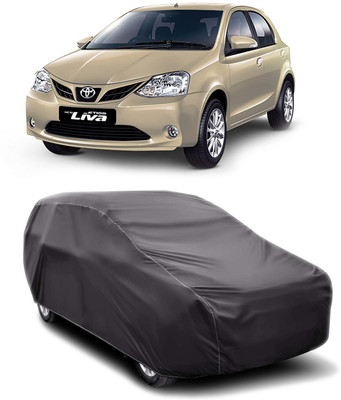 Carkare Car Cover For Toyota Etios Liva (Without Mirror Pockets)(Grey)