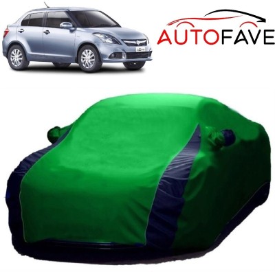 AutoFave Car Cover For Maruti Suzuki Swift Dzire (With Mirror Pockets)(Green)