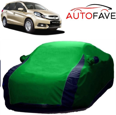 AutoFave Car Cover For Honda Mobilio (With Mirror Pockets)(Green)