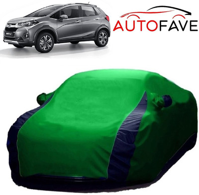 AutoFave Car Cover For Honda WRV (With Mirror Pockets)(Green)