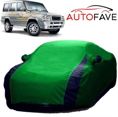 AutoFave Car Cover For Tata Sumo Victa (With Mirror Pockets)(Green)