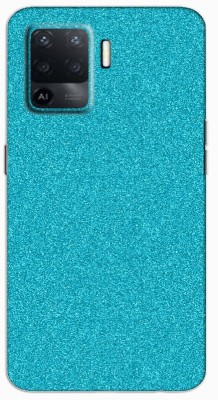 itrusto Back Cover for OPPO F19 Pro Plain Blue PRINTED Back Cover(Multicolor, Grip Case, Silicon, Pack of: 1)