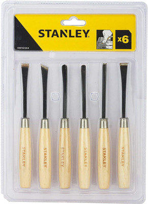 STANLEY STHT16120-8 1/4'' Paring Chisel Set(Pack of 6)