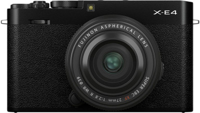 FUJIFILM X Series X-E4 Mirrorless Camera Body with XF 27 mm F2.8...