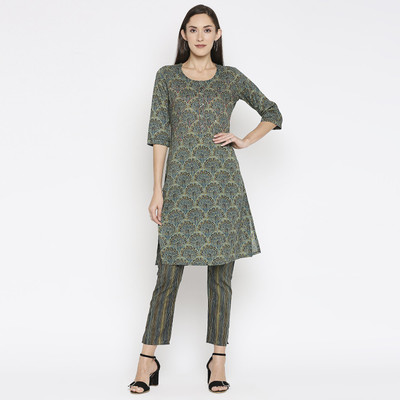 Jevi Prints Women Kurta Pant Set