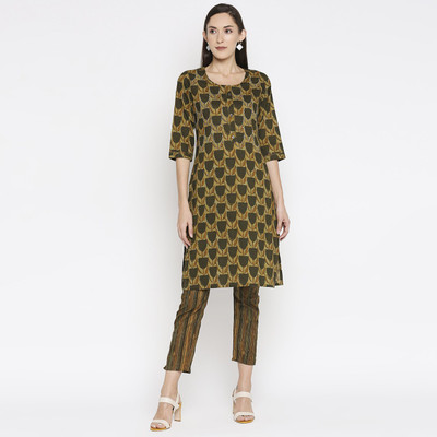 Jevi Prints Women Kurta Pant Set