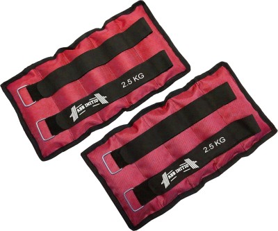ABB INITIO ANKLE WEIGHT Red 2.5. KG PAIR (2.5KG X 2 PCS) Red Ankle & Wrist Weight(5 kg)