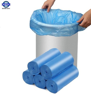 Vruta BLGB FIVE ROLL 05 BLUE for home Medium 10 L Garbage Bag  Pack Of 150(150Bag )