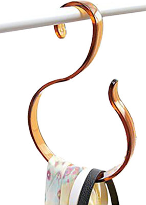 PrettyKrafts Unbreakable Plastic Single Hook Accessory Loop, Multicolour Hook 1(Pack of 1)