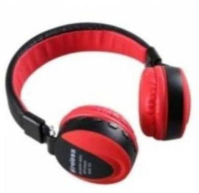 SYARA ULJ_447O MS 771 Over the head Wireless Bluetooth Headset Bluetooth(Black, On the Ear)