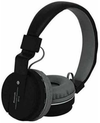 YAROH C77_SH-12 Wireless Bluetooth Over the Ear Headphone with Mic Bluetooth(Multicolor, On the Ear)