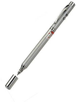APNA KANHA Antenna Pen with Led Light and Red Laser Pointer(650 nm, Red)