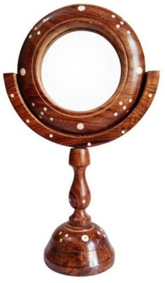 VAS Collection Home vassoo09 Decorative Mirror(Designer Finish : natural brown)