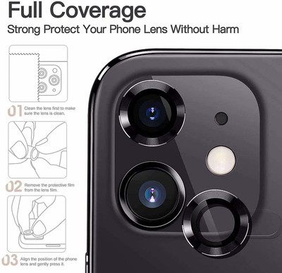 Purplesavvy Back Camera Lens Guard Protector [Set of 2] iPhone 12 mini Camera Protector Ring