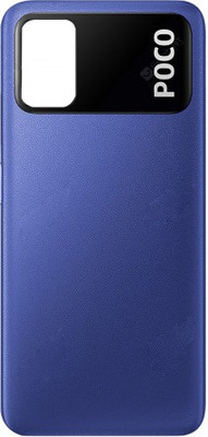 Purplesavvy POCO M3 Back Panel(Cool Blue)