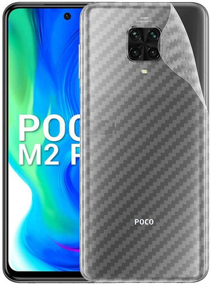 LINLO Xiaomi Redmi Mi Poco M2 Mobile Skin(Transparent)