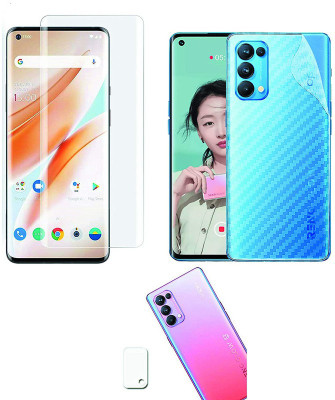 LINLO Oppo Reno 5 Pro Mobile Skin(Transparent)