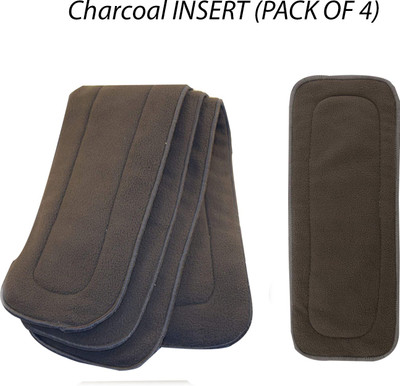 Alwaysup 5 Layer bamboo charcoal Inserts Liners Natures Cloth Diaper Liner