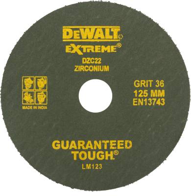 Dewalt DZC2-IN Alumina-zirconia Sandpaper