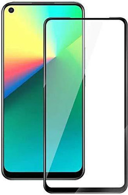 Caseline Edge To Edge Tempered Glass for Realme 8(Pack of 1)