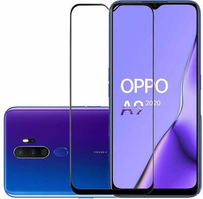 GDBUY Edge To Edge Tempered Glass for OPPO A9 2020(Pack of 1)