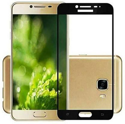 GLOBALCASE Edge To Edge Tempered Glass for Samsung Galaxy c7pro(Pack of 1)