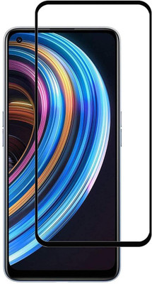 GLOBALCASE Edge To Edge Tempered Glass for Real me x7(Pack of 1)