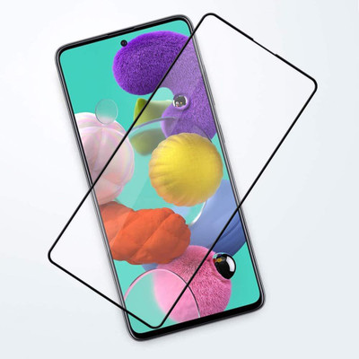 VDAT Edge To Edge Tempered Glass for SAMSUNG GALAXY A72(Pack of 1)