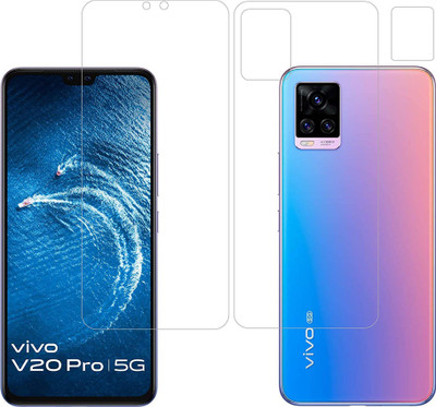 VORMILL Front and Back Tempered Glass for VIVO V20 PRO(Pack of 2)