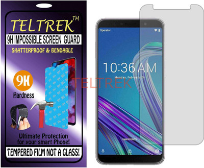 TELTREK Tempered Glass Guard for ASUS ZENFONE MAX PRO (M1) (Flexible, Unbreakable)(Pack of 1)