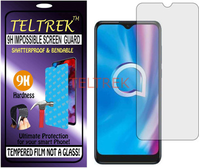 TELTREK Tempered Glass Guard for ALCATEL 1S 2020 (Flexible, Unbreakable)(Pack of 1)