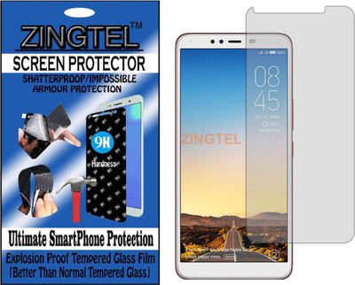 ZINGTEL Tempered Glass Guard for TECNO SPARK 2 KA7 (Flexible, Unbreakable)(Pack of 1)