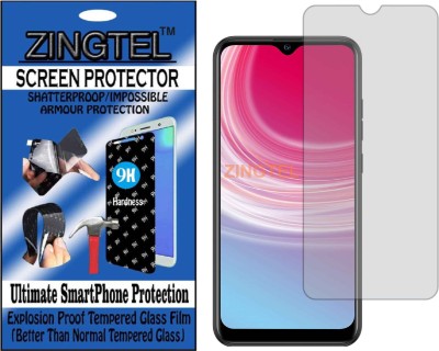 ZINGTEL Tempered Glass Guard for TECNO CAMON I4 2 GB (Flexible, Unbreakable)(Pack of 1)