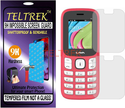 TELTREK Tempered Glass Guard for LAVA A1 SUPER (Flexible, Unbreakable)(Pack of 1)