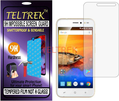 TELTREK Tempered Glass Guard for IVOOMI ME3S (Flexible, Unbreakable)(Pack of 1)