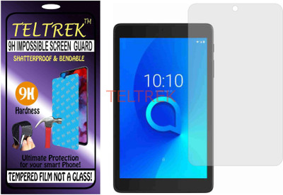 TELTREK Tempered Glass Guard for ALCATEL 3T 8 (Flexible, Unbreakable)(Pack of 1)