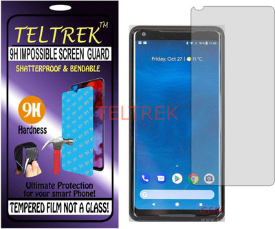TELTREK Tempered Glass Guard for GOOGLE PIXEL 2 XL (Flexible, Unbreakable)(Pack of 1)