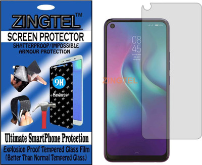 ZINGTEL Tempered Glass Guard for TECNO CAMON 12 AIR (Flexible, Unbreakable)(Pack of 1)