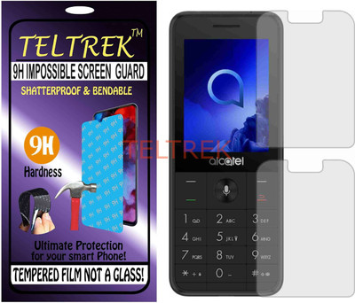 TELTREK Tempered Glass Guard for ALCATEL 3088 (Flexible, Unbreakable)(Pack of 1)