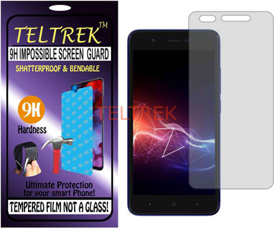 TELTREK Tempered Glass Guard for PANASONIC P91 (Flexible, Unbreakable)(Pack of 1)