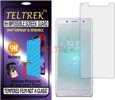 TELTREK Tempered Glass Guard for SONY XPERIA XZ2 COMPACT (Flexible, Unbreakable)(Pack of 1)