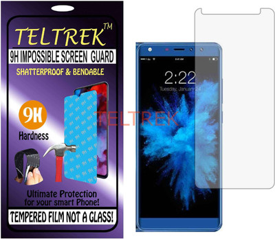 TELTREK Tempered Glass Guard for MOBIISTAR X1 DUAL (Flexible, Unbreakable)(Pack of 1)