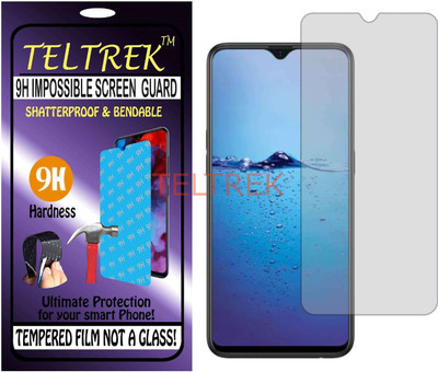 TELTREK Tempered Glass Guard for OPPO F9 (Flexible, Unbreakable)(Pack of 1)