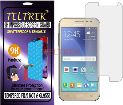 TELTREK Tempered Glass Guard for SAMSUNG GALAXY J2 (Flexible, Unbreakable)(Pack of 1)