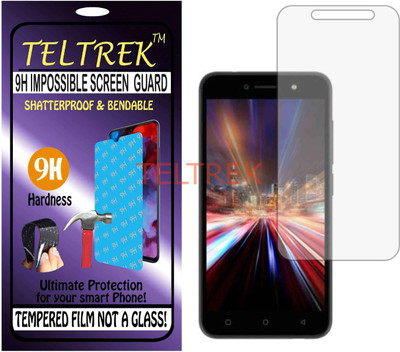 TELTREK Tempered Glass Guard for ITEL A22 (Flexible, Unbreakable)(Pack of 1)