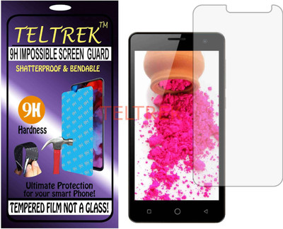TELTREK Tempered Glass Guard for ITEL IT1508 (Flexible, Unbreakable)(Pack of 1)
